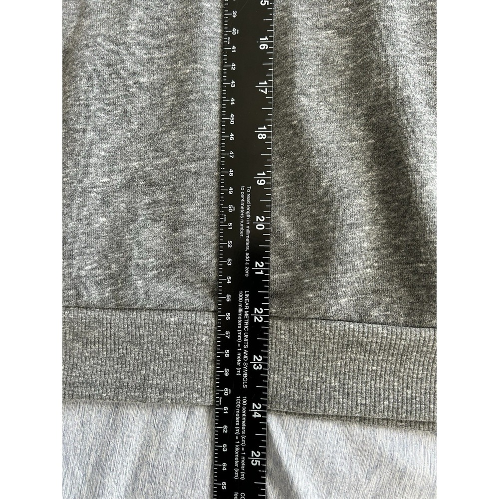 Anthropologie Sol Angeles Sweatshirt Pullover Size XS‎ Gray Multi Stripe Vintage - Picture 5 of 7